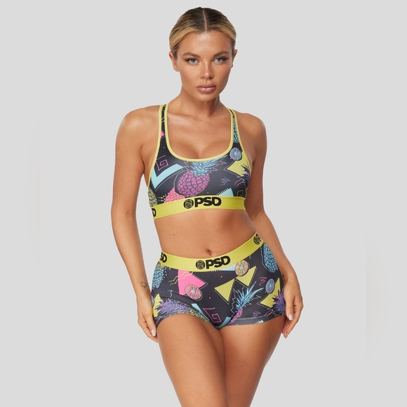 🤩PSD 90's Cheap Pineapple Sports Bra - Picture 6 of 16